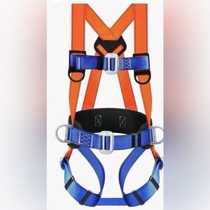 Trsmima safety harness fall protection kit full body roofing harness
